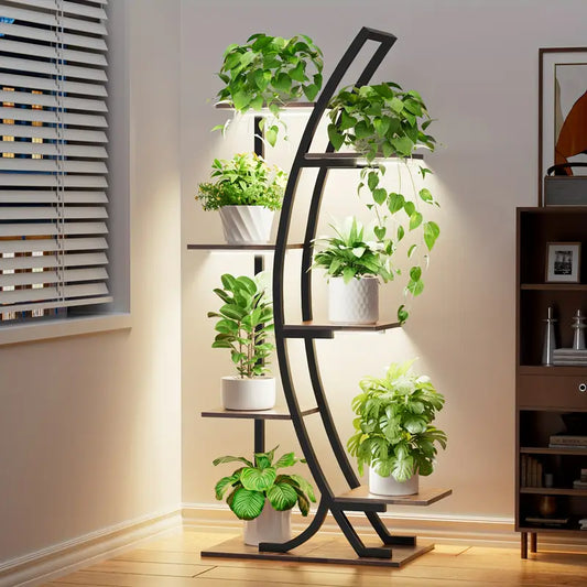 1pc Plant Stand Indoor with Grow Lights